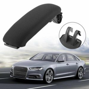 Black Center Console Armrest Lid Cover 8P0864245P8E1 for AUDI A3 8P 03-12  |  Others Motorcycle Others