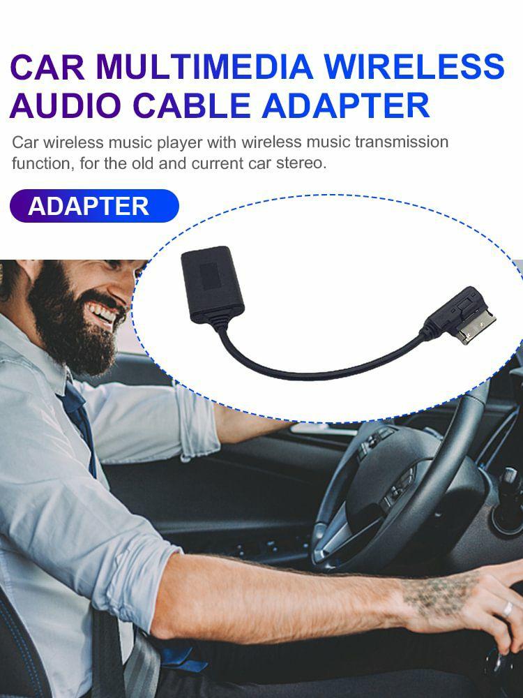 Bluetooth-compatible AUX Receiver Cable Adapter AMI for Audi Q5 A5 A7 R7 S5 Q7  |  Others Electronics Car Electronics Others Electronics