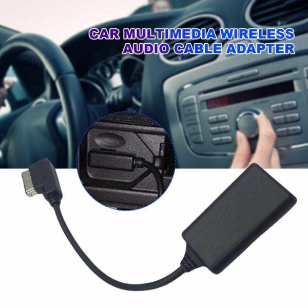 Bluetooth-compatible AUX Receiver Cable Adapter AMI for Audi Q5 A5 A7 R7 S5 Q7  |  Others Electronics Car Electronics Others Electronics