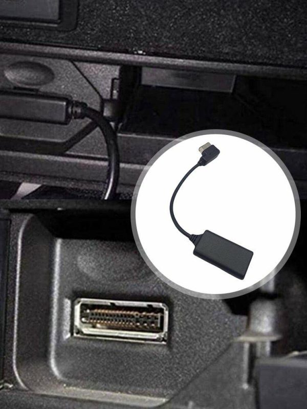 Bluetooth-compatible AUX Receiver Cable Adapter AMI for Audi Q5 A5 A7 R7 S5 Q7  |  Others Electronics Car Electronics Others Electronics