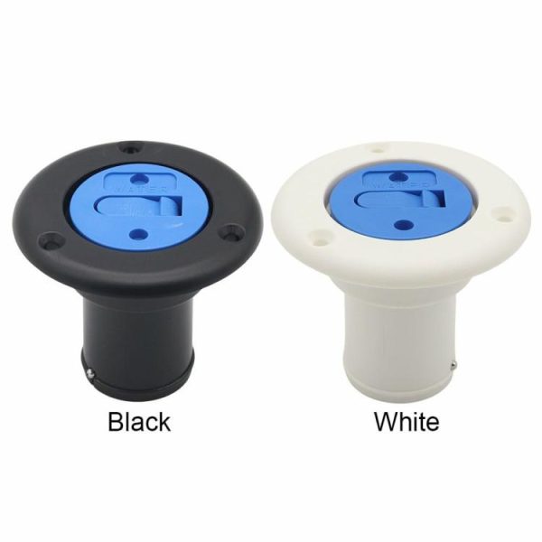 Boat Deck Water Filler Cover Boat Water Deck Filler Cap for Marine Boat Yacht RV  |  Others Motorcycle Black