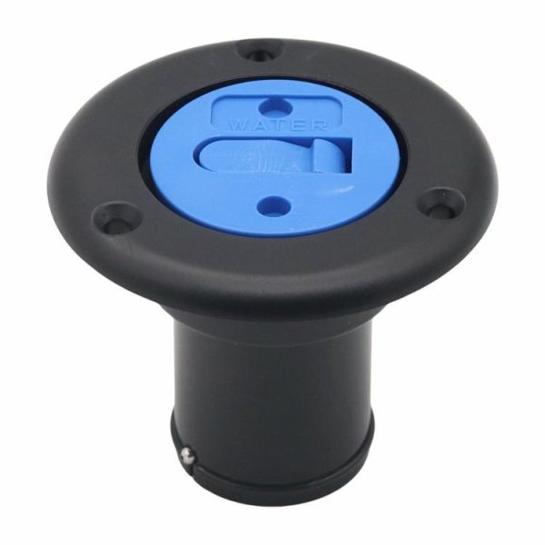 Boat Deck Water Filler Cover Boat Water Deck Filler Cap for Marine Boat Yacht RV  |  Others Motorcycle Black