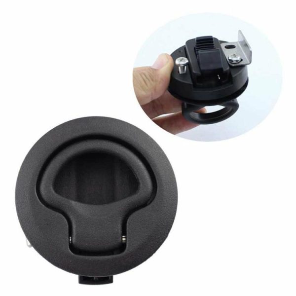 Boat Door Latch Flush for Boat Pull Latch Plastic Boat Accessories Marine Round  |  Others Motorcycle Others