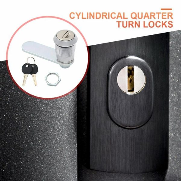 Cabinet Cam Lock Set with 2 Keys Drawer Dresser Lock for RV Yacht Drawer Dresser  |  Others Motorcycle Others