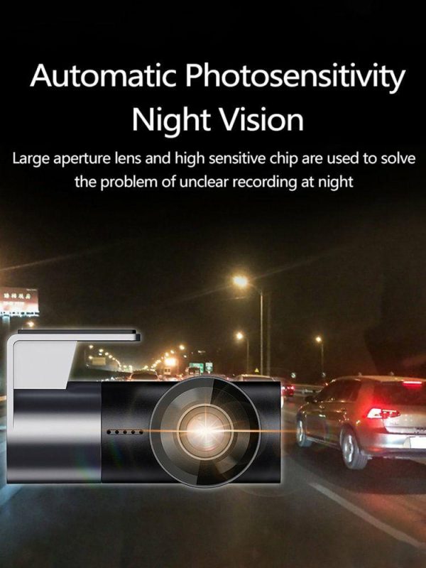 Car DVR HD Auto Video Camera Night Vision 170 Degree Wide Angle Built-in Speaker  |  Navigation & Recor Car Electronics Navigation & Recor