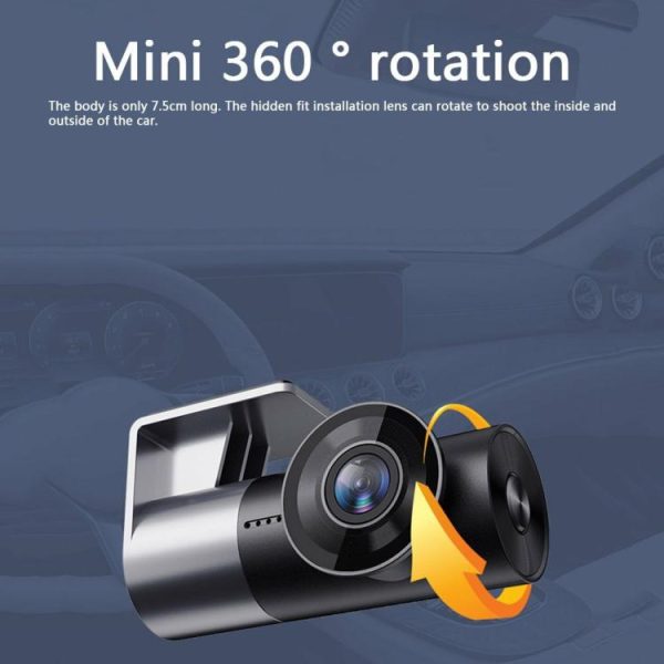 Car DVR HD Auto Video Camera Night Vision 170 Degree Wide Angle Built-in Speaker  |  Navigation & Recor Car Electronics Navigation & Recor