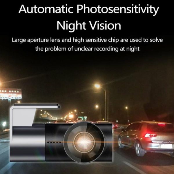 Car DVR HD Auto Video Camera Night Vision 170 Degree Wide Angle Built-in Speaker  |  Navigation & Recor Car Electronics Navigation & Recor