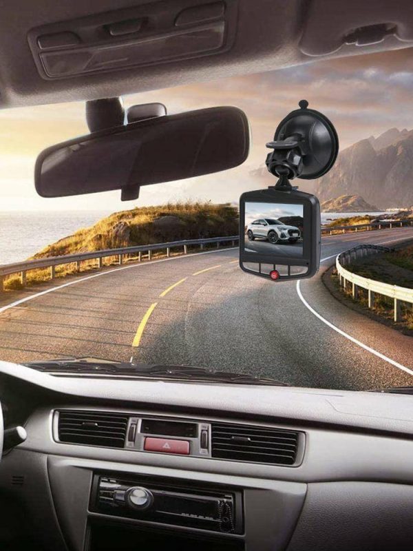 Car DVR Suction Cup HD 1080P Driver Recorder Night Vision Car Camcorder G-Sensor  |  Navigation & Recor Car Electronics Black/Blue