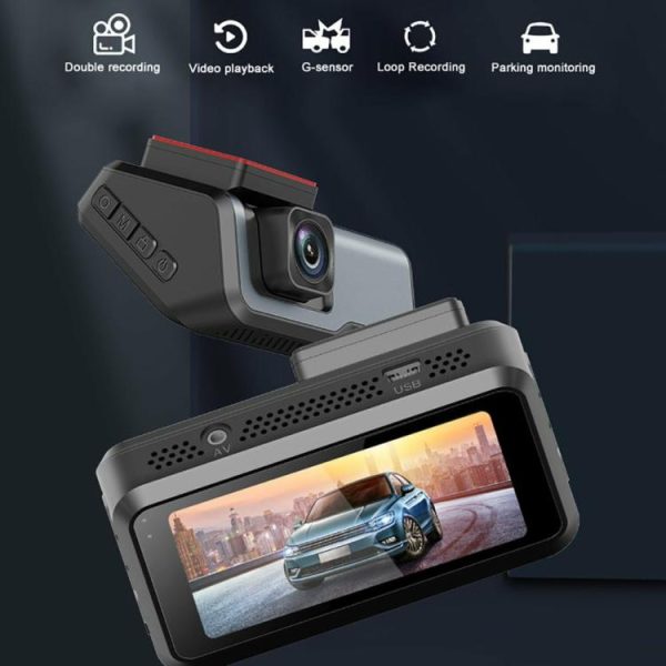 Car DVR Video Recorder 3in HD Screen Dash Camera Lithium Battery for Car Parking  |  Navigation & Recor Car Electronics Navigation & Recor