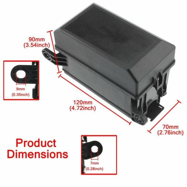 Car Fuse Box 6-Way Relay 6-Slot Blade Fuse Holder Box for Car Automotive Marine  |  Others Motorcycle Others