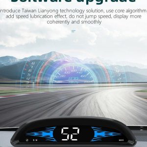 Car HUD High Definition Intelligent GPS Speedo Overspeed Alarm for Vehicle Truck  |  Alarm System & Safety Alarm System & Safety Alarm System & Safety