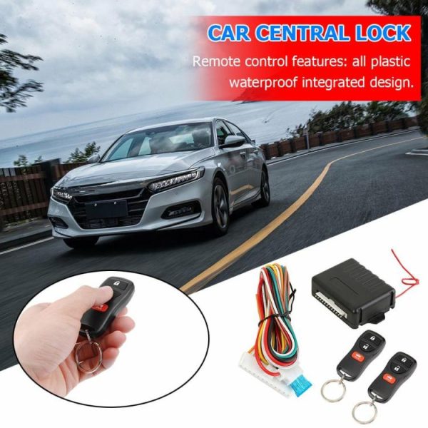 Car Keyless Entry System Button LED Keychain Central Door Lock Kit 410/T109  |  Video Players & Stereo Car Electronics Others Electronics