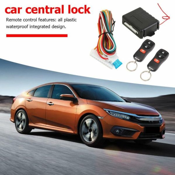 Car Keyless Entry System Button LED Keychain Central Door Lock Kit 410/T109  |  Video Players & Stereo Car Electronics Others Electronics