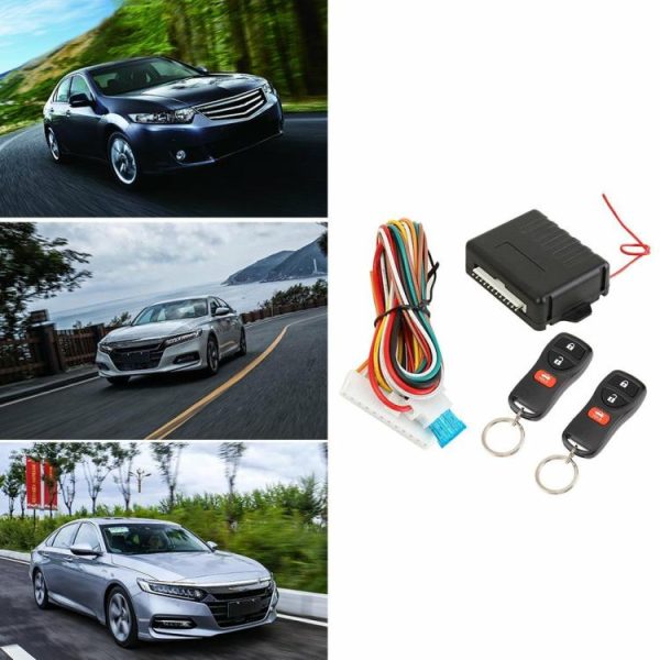 Car Keyless Entry System Button LED Keychain Central Door Lock Kit 410/T109  |  Video Players & Stereo Car Electronics Others Electronics