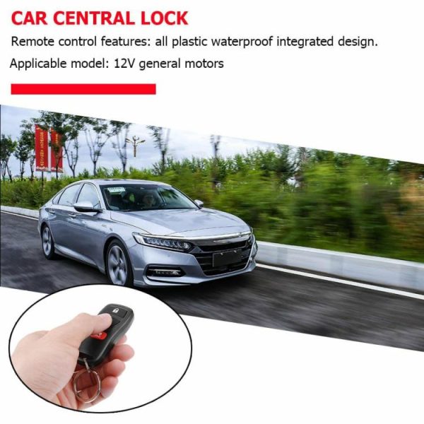 Car Keyless Entry System Button LED Keychain Central Door Lock Kit 410/T109  |  Video Players & Stereo Car Electronics Others Electronics