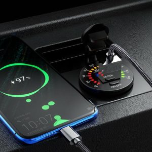 Car Motorcycle Dual USB Charger 4.8A USB Power Socket with On/Off Switch  |  Others Electronics Car Electronics Motorcycle Electronics