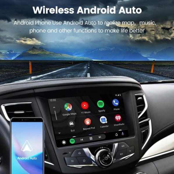 CarPlay Wireless Adapter Android Auto Dongle for Modify Android Screen Auto Box  |  Video Players & Stereo Car Electronics Black