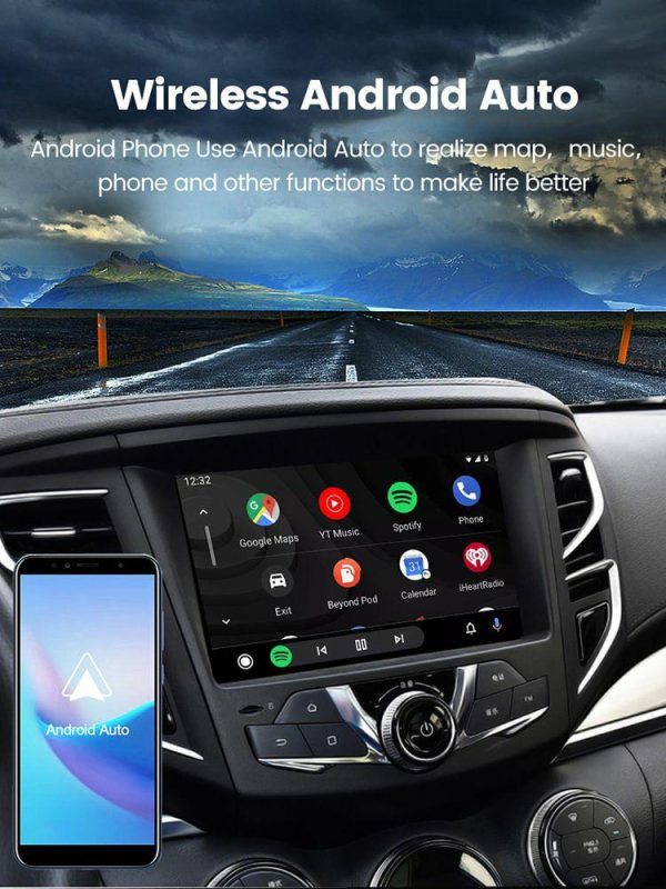 CarPlay Wireless Adapter Android Auto Dongle for Modify Android Screen Auto Box  |  Video Players & Stereo Car Electronics Black