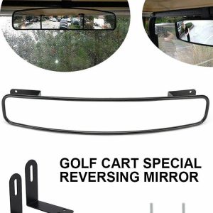 Convex Golf Cart Mirror Flexible Adjustment Side Mirrors for Golf Carts Club Car  |  Others Motorcycle Others