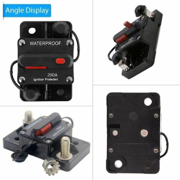 DC 12-42V Automatic Circuit Breaker Fuse Reset for Car Marine Boat Yacht RV  |  Others Motorcycle Others