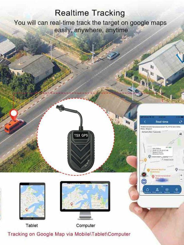 DC 9-90V GPS Car Positioner Realtime Tracking GSM GPS Locator for Motorbike Auto  |  Navigation & Recor Car Electronics Navigation & Recor