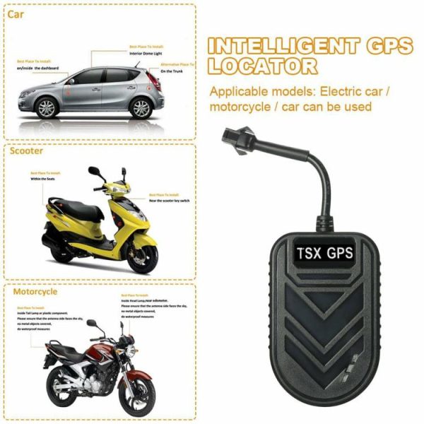 DC 9-90V GPS Car Positioner Realtime Tracking GSM GPS Locator for Motorbike Auto  |  Navigation & Recor Car Electronics Navigation & Recor