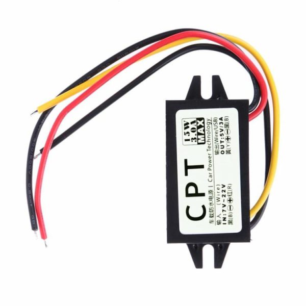 DC to DC Converter Regulator 12V to 5V 3A 15W Car Led Display Power Supply  |  Others Electronics Car Electronics Others Electronics