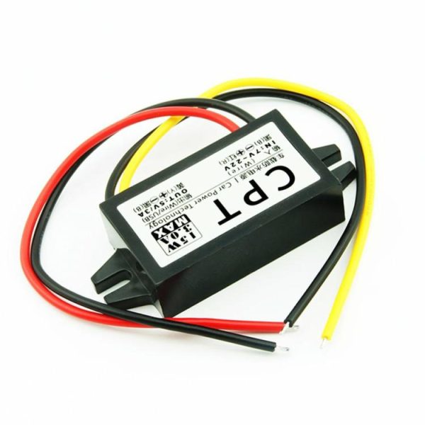 DC to DC Converter Regulator 12V to 5V 3A 15W Car Led Display Power Supply  |  Others Electronics Car Electronics Others Electronics