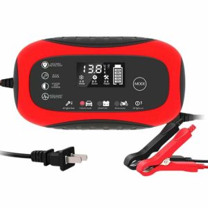 Digital Battery Charger 12V 6A Maintenance Free for 12V Motorcycle SUV Batteries  |  Jump Starter & Inverters Car Electronics Jump Starter & Inverters