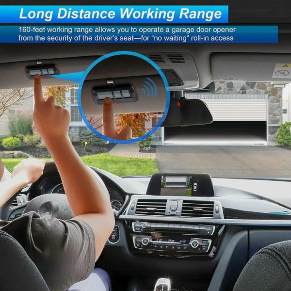 Distance Control 3 Button Door Controller Smart Keys for Liftmaster 893max 893LM  |  Car Charger Car Charger Car Charger