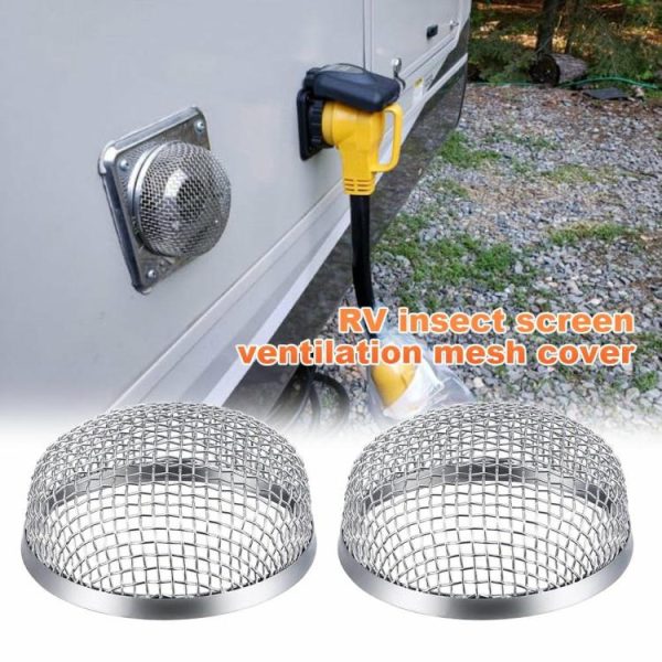 Flying Insect Screen Stainless Steel RV Furnace Vent Cover for Camper RV Caravan  |  Others Motorcycle Others