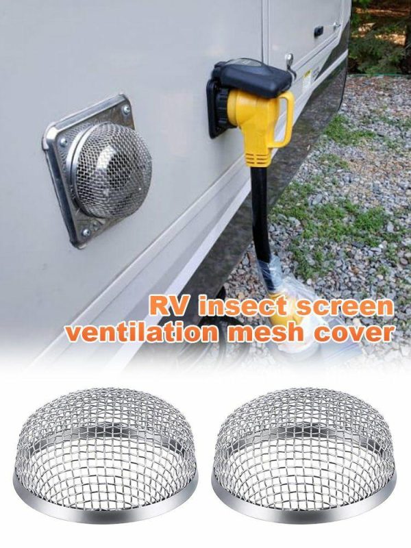 Flying Insect Screen Stainless Steel RV Furnace Vent Cover for Camper RV Caravan  |  Others Motorcycle Others