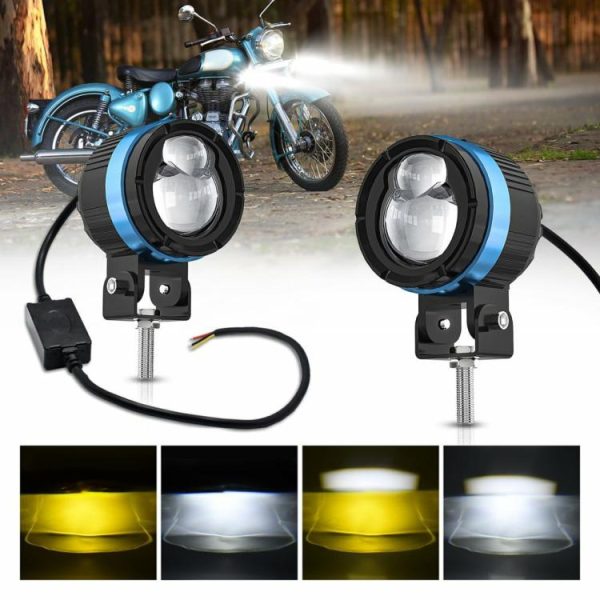 Fog Lamp 6000K Motorcycle Work Light Super Bright for Car 4×4 Truck ATV SUV Boat  |  Motorcycle Lights Motorcycle Motorcycle Lights