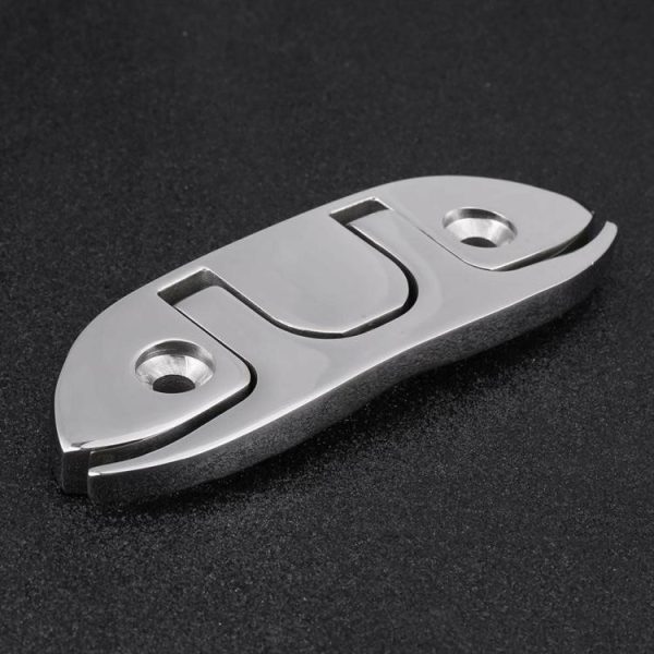 Folding Dock Cleat 4-1/2 inch 316 Stainless Steel Retractable Boat Cleat  |  Others Motorcycle Others