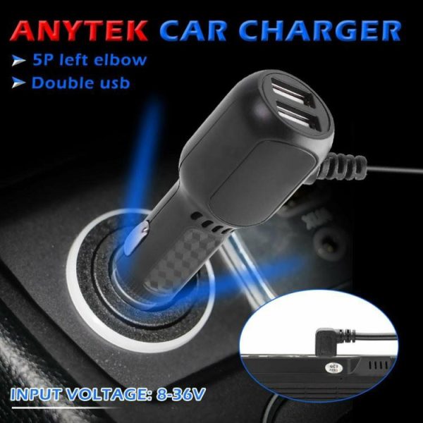 For Anytek Car DVR Camera 3.5m 5V 3A Mini USB Car Charger with 2 USB Port  |  Others Electronics Car Electronics Others Electronics