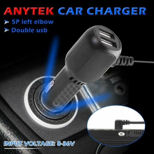 For Anytek Car DVR Camera 3.5m 5V 3A Mini USB Car Charger with 2 USB Port  |  Others Electronics Car Electronics Others Electronics