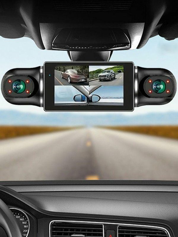 Four Channels Auto Video Camera Four Cameras HD 1080P Car Camcorder Night Vision  |  Navigation & Recor Car Electronics Navigation & Recor