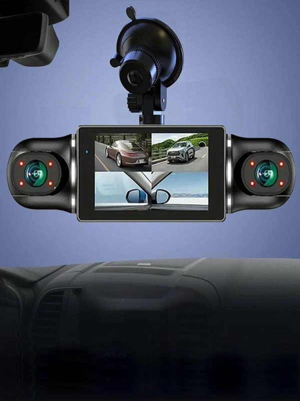 Four Channels Auto Video Camera Four Cameras HD 1080P Car Camcorder Night Vision  |  Navigation & Recor Car Electronics Navigation & Recor