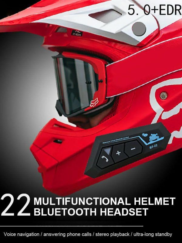 Helmet Headset Communication System Waterproof Handsfree 30m Automatic Answering  |  Motorcycle Electronics Motorcycle Motorcycle Electronics