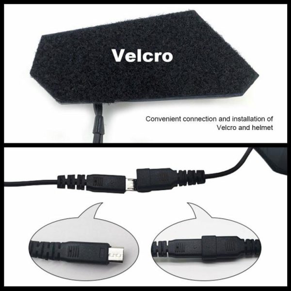 Helmet Headset Communication System Waterproof Handsfree 30m Automatic Answering  |  Motorcycle Electronics Motorcycle Motorcycle Electronics