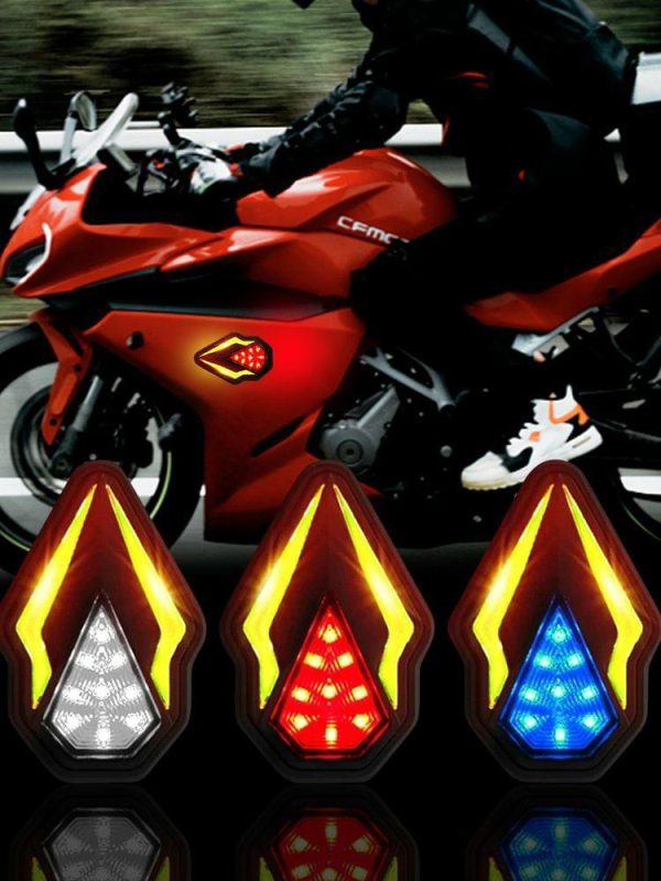 LED Flashing Light 12V Indicator Lamp IPX6 Waterproof Motorcycle Universal Parts  |  Motorcycle Lights Motorcycle Motorcycle Lights