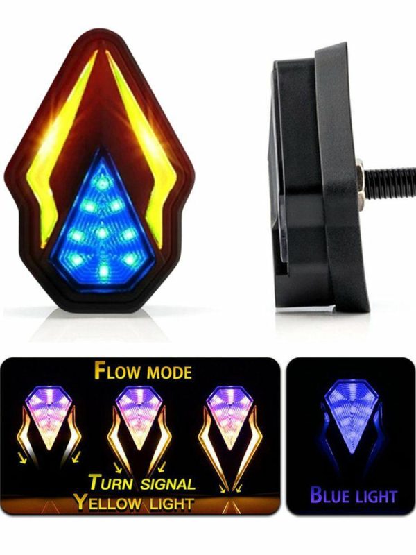 LED Flashing Light 12V Indicator Lamp IPX6 Waterproof Motorcycle Universal Parts  |  Motorcycle Lights Motorcycle Motorcycle Lights