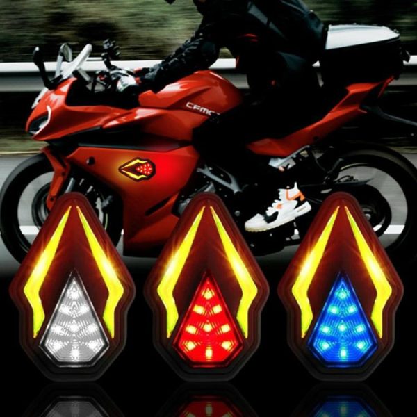 LED Flashing Light 12V Indicator Lamp IPX6 Waterproof Motorcycle Universal Parts  |  Motorcycle Lights Motorcycle Motorcycle Lights