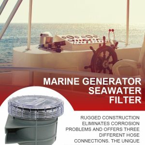 Marine Intake Engine Cleaner Boat Intake Strainer for Air Conditioner Alternator  |  Others Motorcycle Others