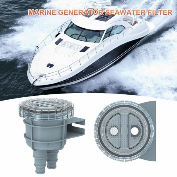 Marine Intake Engine Cleaner Boat Intake Strainer for Air Conditioner Alternator  |  Others Motorcycle Others