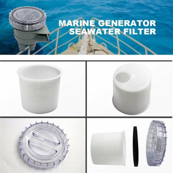 Marine Intake Engine Cleaner Boat Intake Strainer for Air Conditioner Alternator  |  Others Motorcycle Others