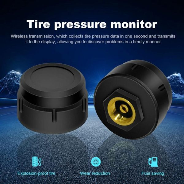 Mini Detector Fuel Saving Sensor Tire Pressure Gauge for Motor Vehicle  |  Motorcycle Electronics Motorcycle Motorcycle Electronics