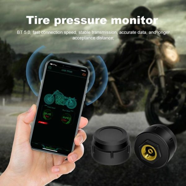 Mini Detector Fuel Saving Sensor Tire Pressure Gauge for Motor Vehicle  |  Motorcycle Electronics Motorcycle Motorcycle Electronics