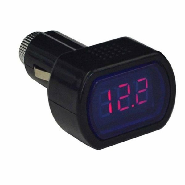 Mini LED Digital Car Auto Vehicle Battery Voltage Meter Tester Voltmeter  |  Car Charger Car Charger Car Charger