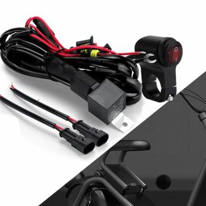 Motorcycle Fog Lights Wire Switch Harness Spotlights Wire Cable Relay Kit  |  Motorcycle Lights Motorcycle Motorcycle Lights